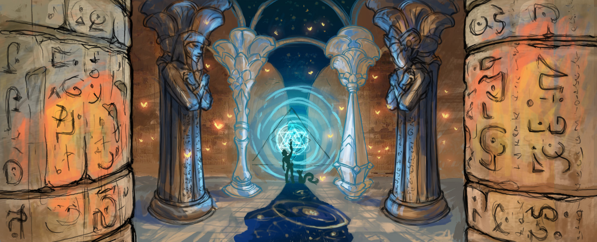 Mythic Memory, original Akasha Codex illustration